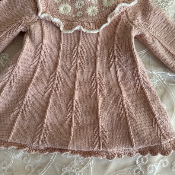 Max Studio Kids Pink/ Peach Knit Set NEW - Picture 5 of 14